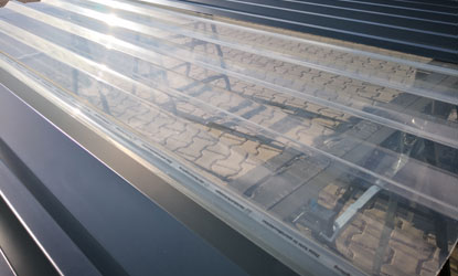 Polycarbonat Trapezblech und Lichtplatten für Dächer bei Dresden Oldenburg Karlsruhe