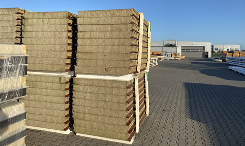 Feuerschutzplatten oder Brandschutzplatten für Wand und Dach